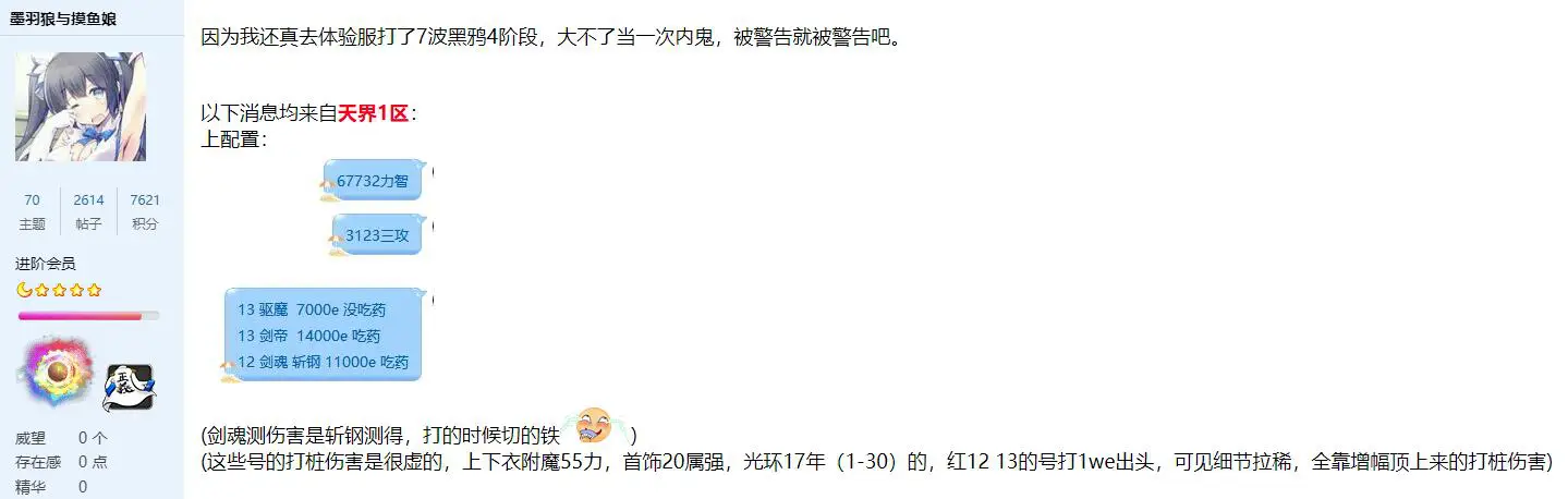 Dnf国服黑鸦之境难吗 墨羽狼爆料 万亿纯c4阶段只要10分钟