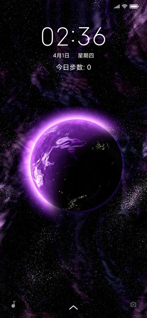 紫色星球 MIUI Theme